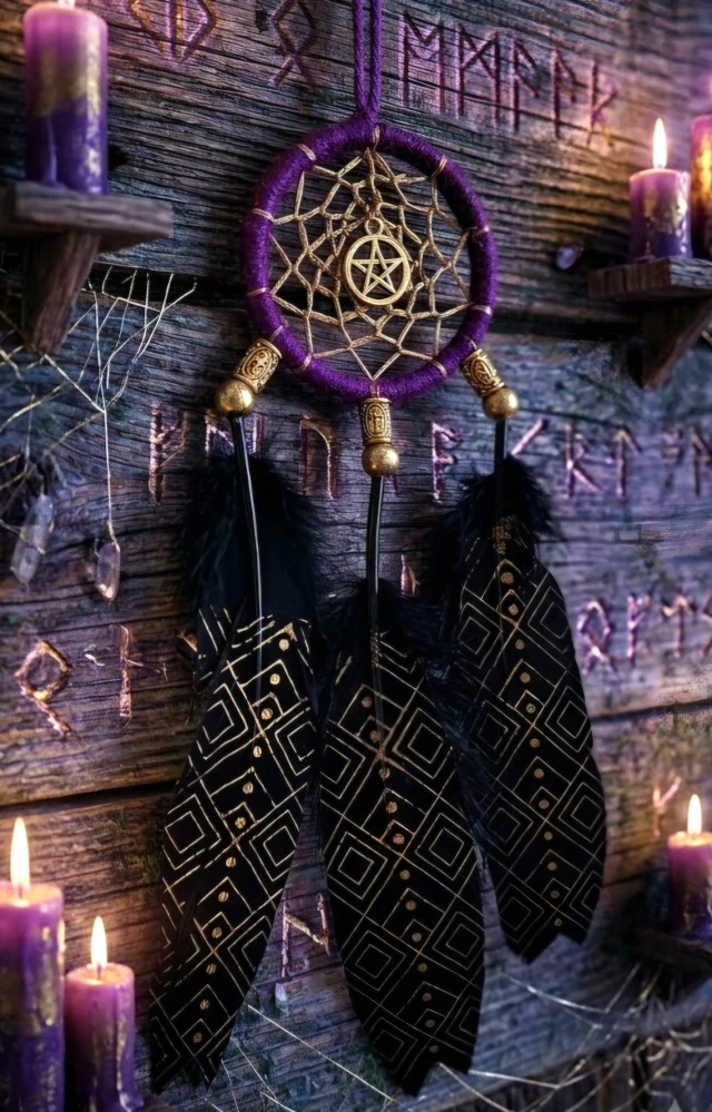 Lapač snov Pentagram/Runy
