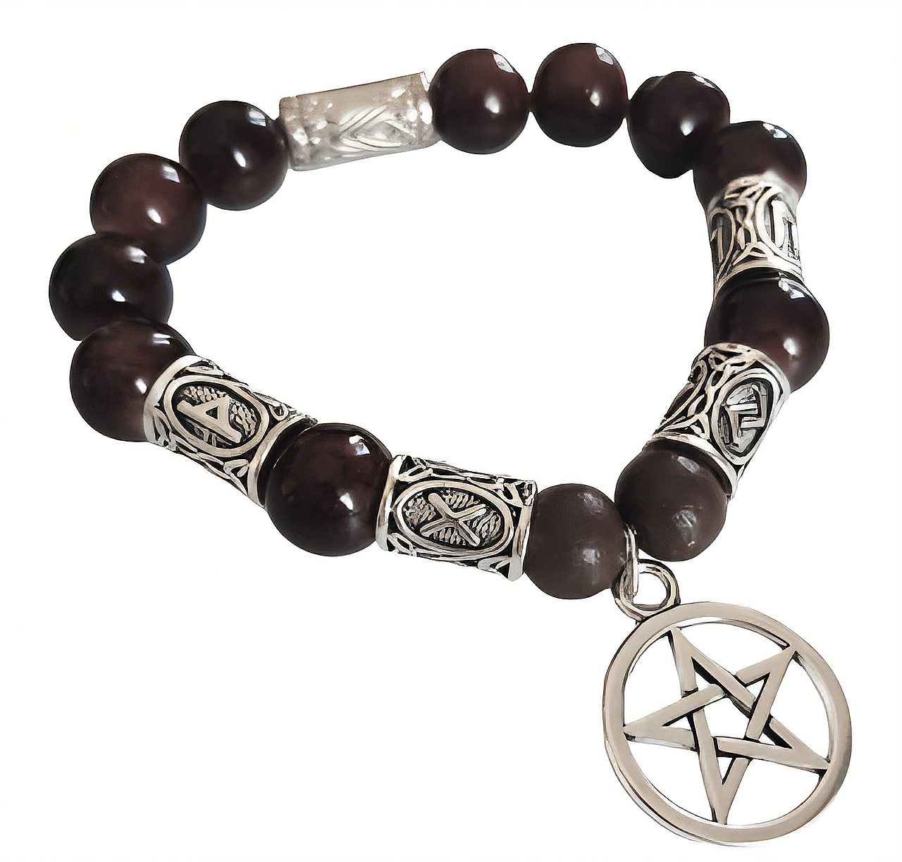 Náramok Pentagram/Runy