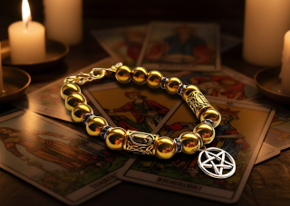 Náramok Pentagram/hematit