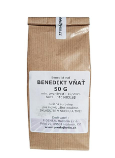 Sypaný čaj  Benedikt lekársky 