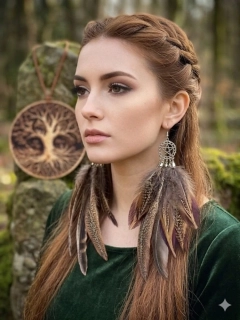Náušnice Pentagram 