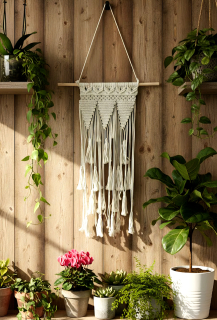 Macrame dekorácia 