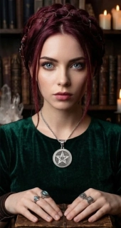 Náhrdelník Pentagram/Tetragramaton 
